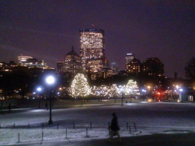 Boston Common is beautiful year round
