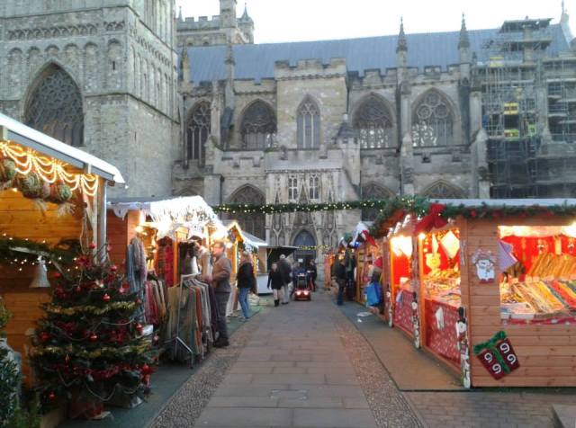 The Christmas Market in my hometown of Exeter. Photo by Matt Mason; you can check out his excellent blog here: http://sweattearsanddigitalink.com/
